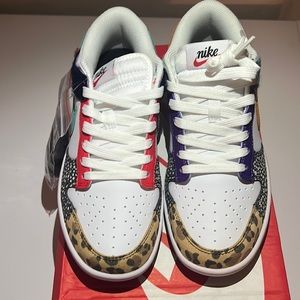 Nike safari dunks mix women size 7.5